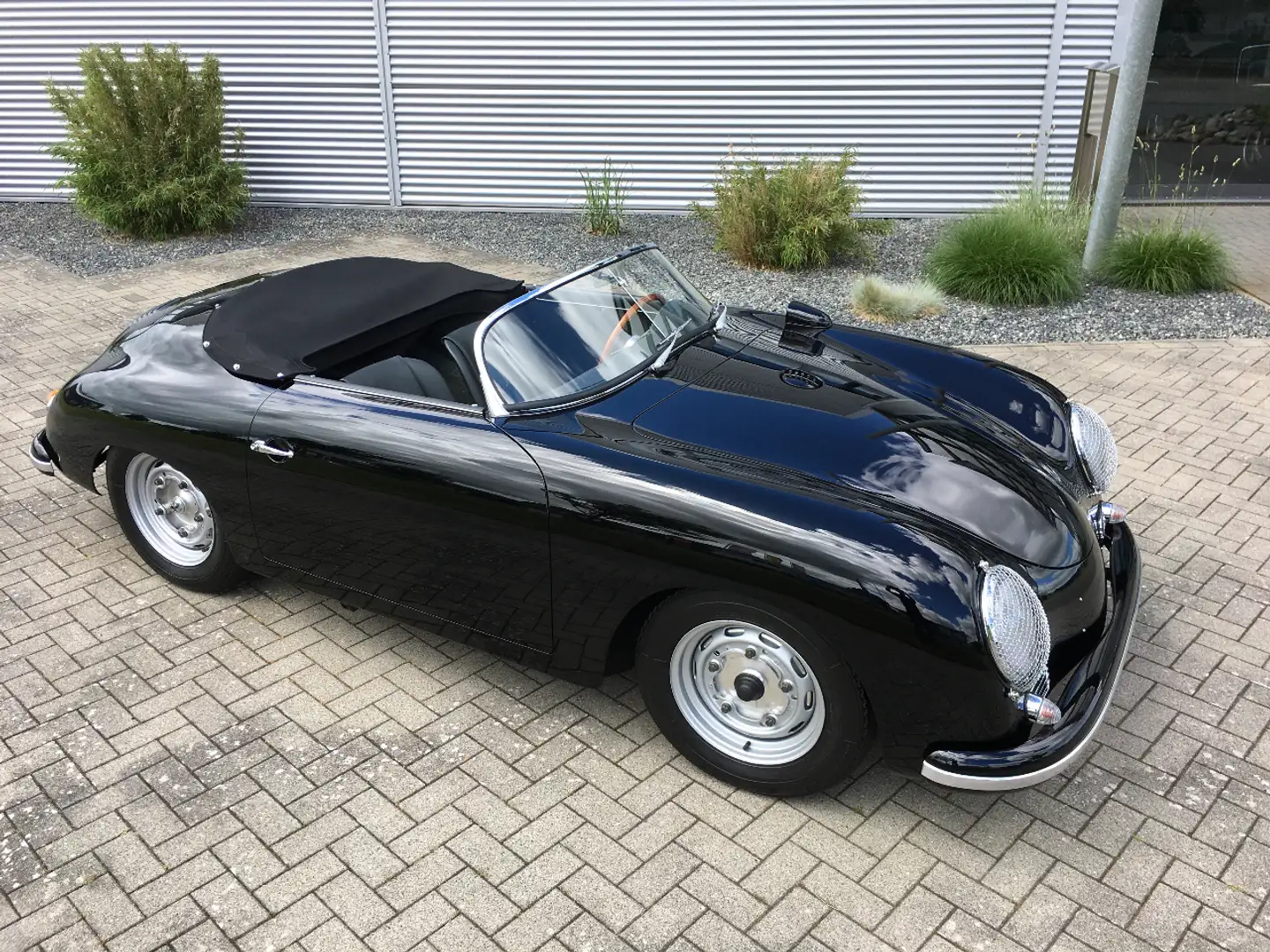 Porsche 356 A T2 Speedster "GT-Ausstattung" Fekete - 2