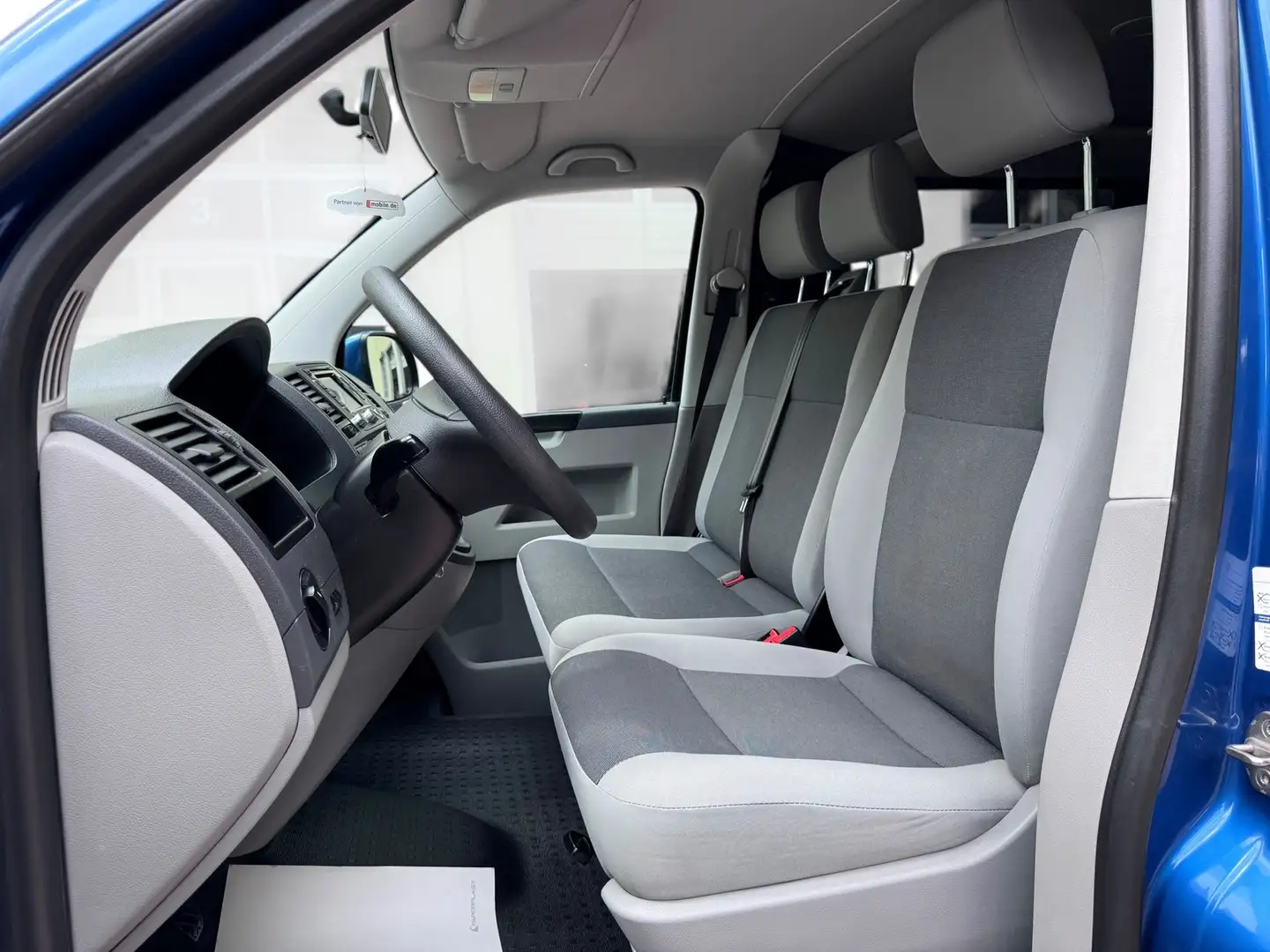 Volkswagen T5 Transporter Kasten-Kombi *9 Sitze*Klima*Navi* Blu/Azzurro - 2