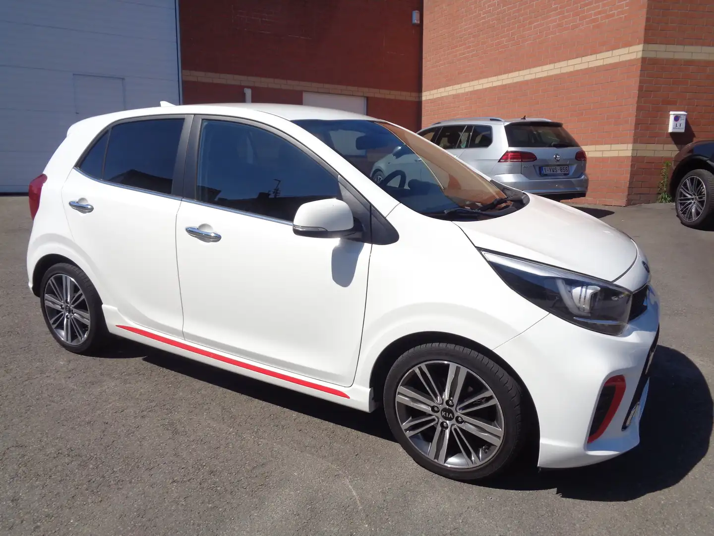 Kia Picanto Picanto 1.2i GT Line ISG CUIR/CAMERA/GARANTIE 1 AN Weiß - 1