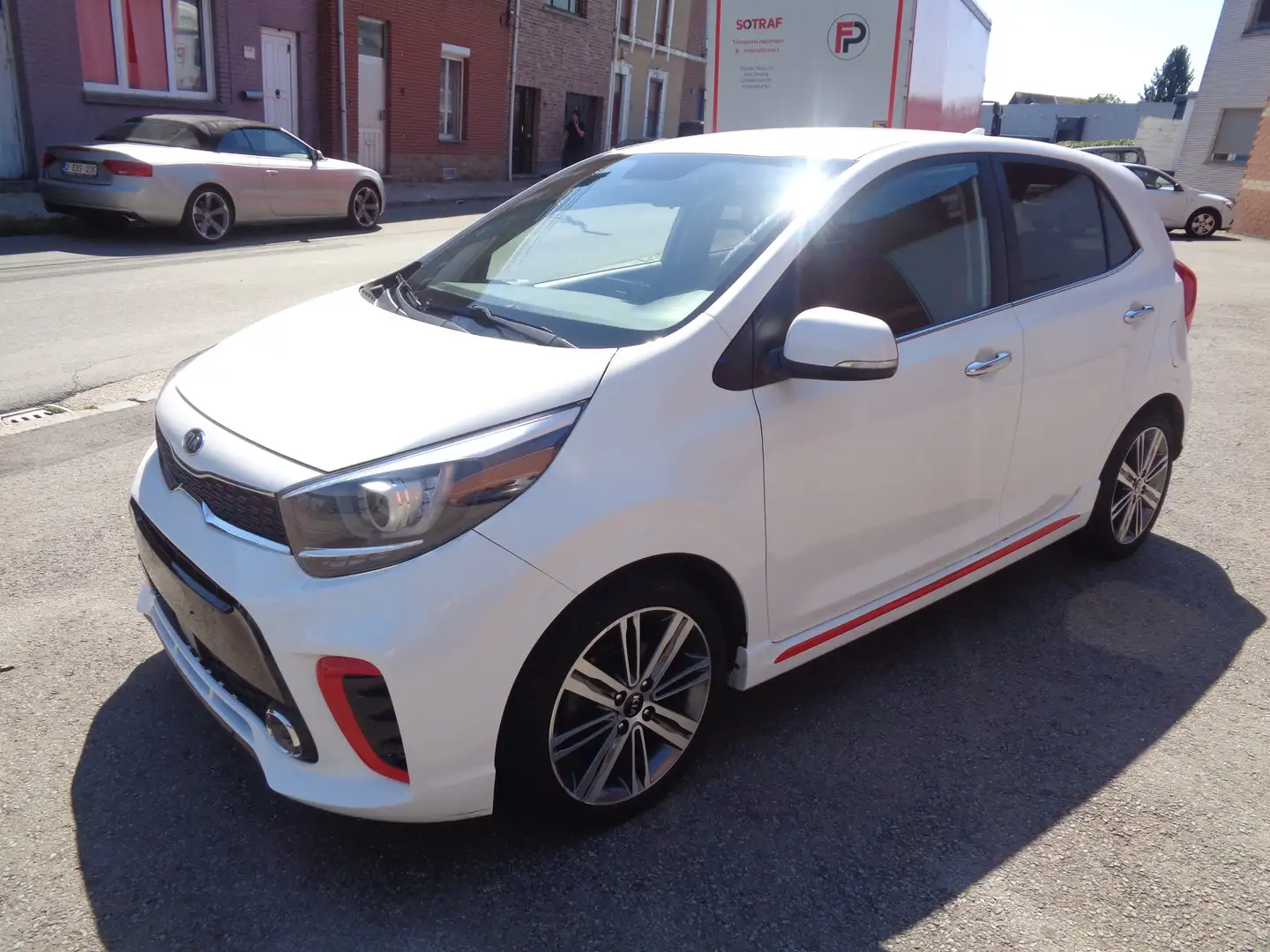 Kia Picanto Picanto 1.2i GT Line ISG CUIR/CAMERA/GARANTIE 1 AN Weiß - 2