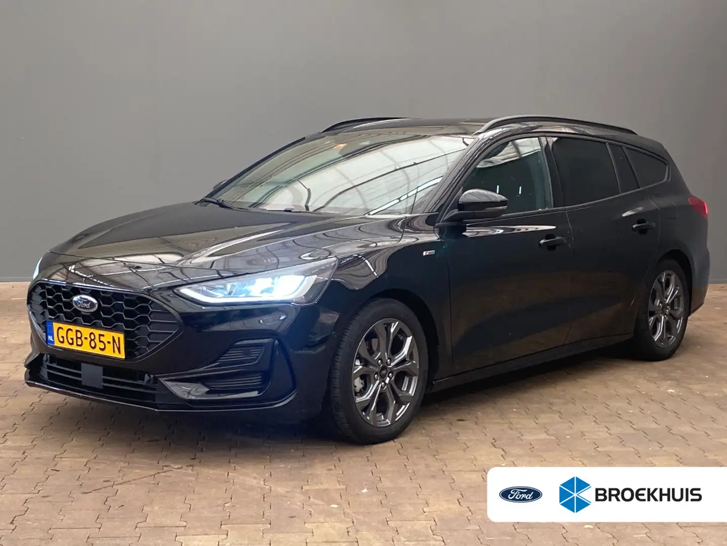 Ford Focus Wagon 1.0 EcoBoost 155pk Automaat Hybrid ST Line | Noir - 1