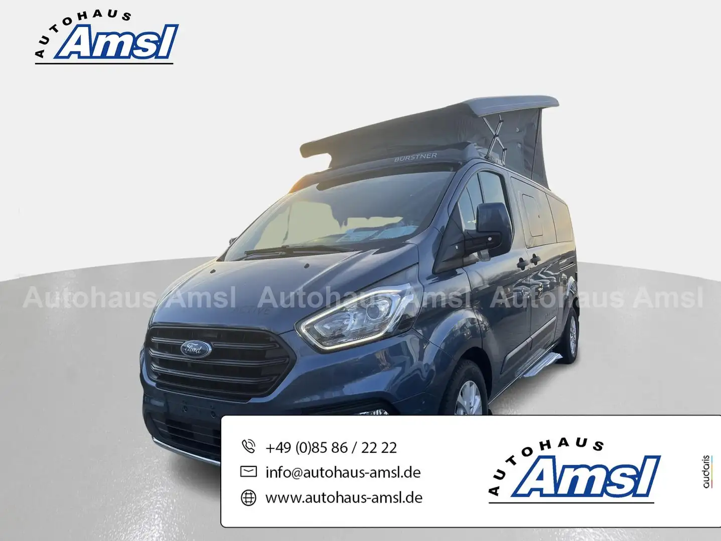 Ford Transit Custom 2.0 TDCi Bürstner Copa C 530 Bahia Holiday Autom. Bleu - 1