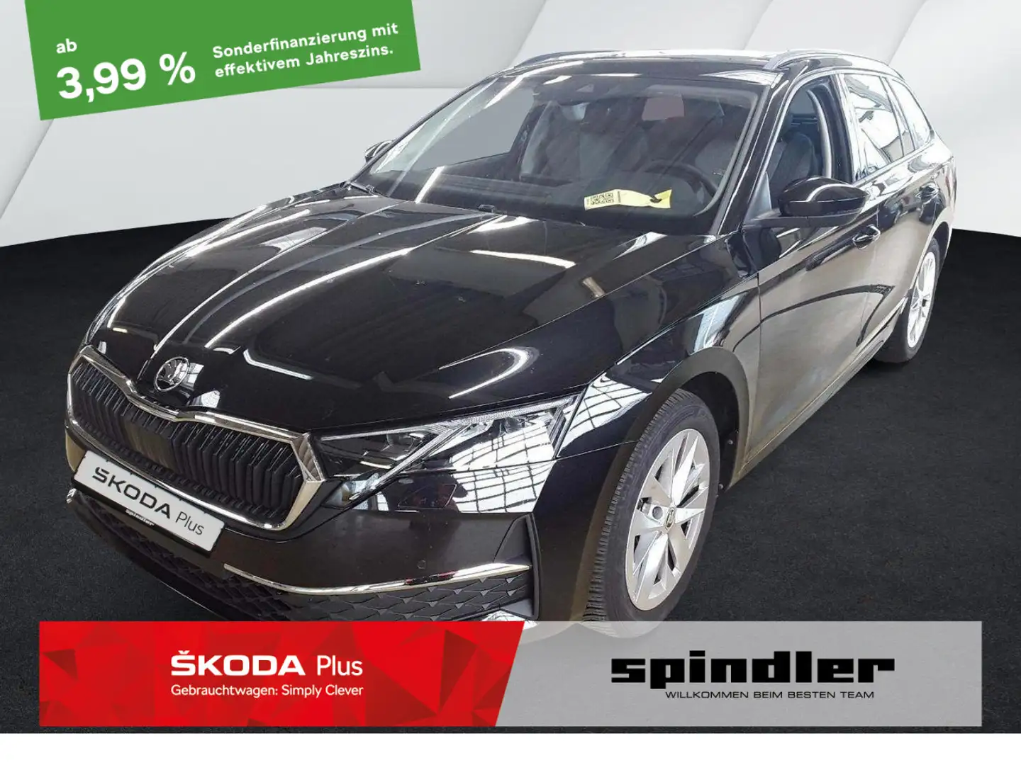 Skoda Octavia Combi Selection 1.5 TSI DSG / Pano, AHK Noir - 1
