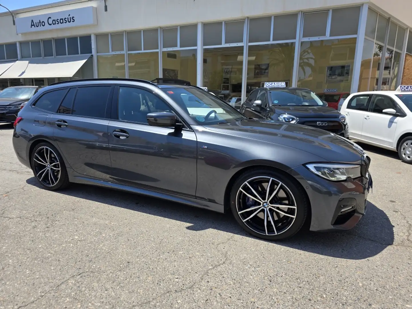 BMW 320 320dA Touring Gris - 2