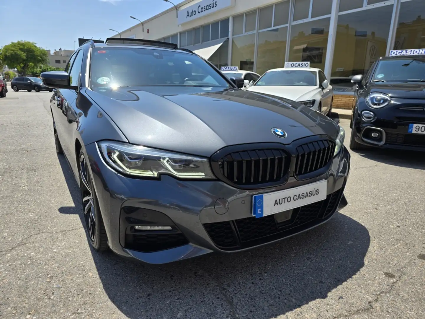 BMW 320 320dA Touring Gris - 1