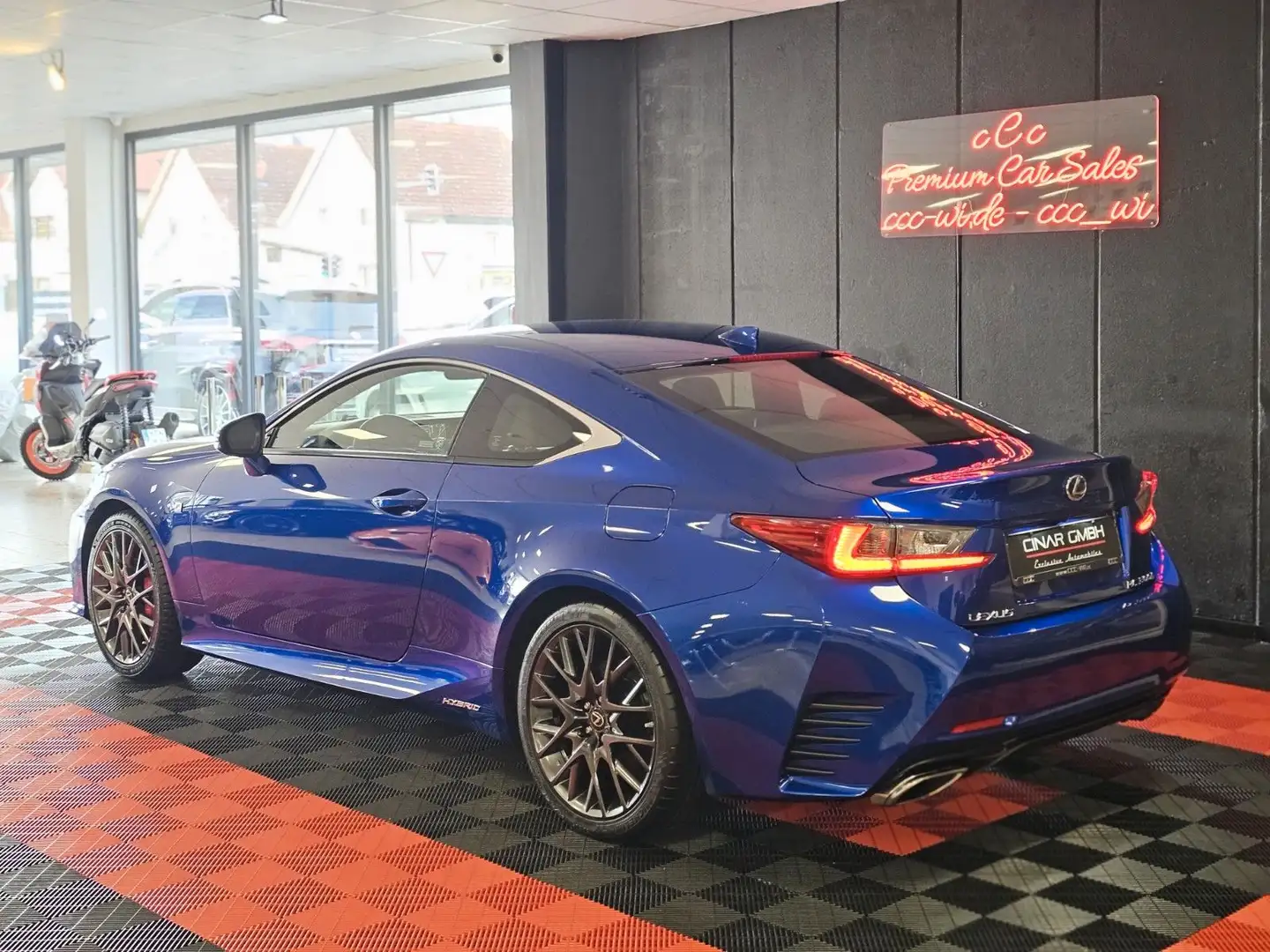 Lexus RC 300h h (CAMERA/ACC/TOTW/LED/ Albastru - 2