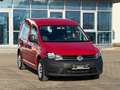 Volkswagen Caddy 2.0 TDI AHK 5 Sitzer Klima Tüv/Au 01.2028 Rot - thumbnail 1