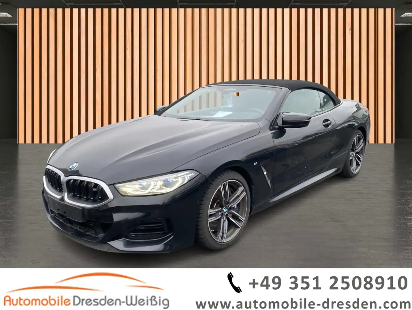 BMW M850 i xDrive*HeadUp*SoftClose*Laser*360°Kamera* Schwarz - 1