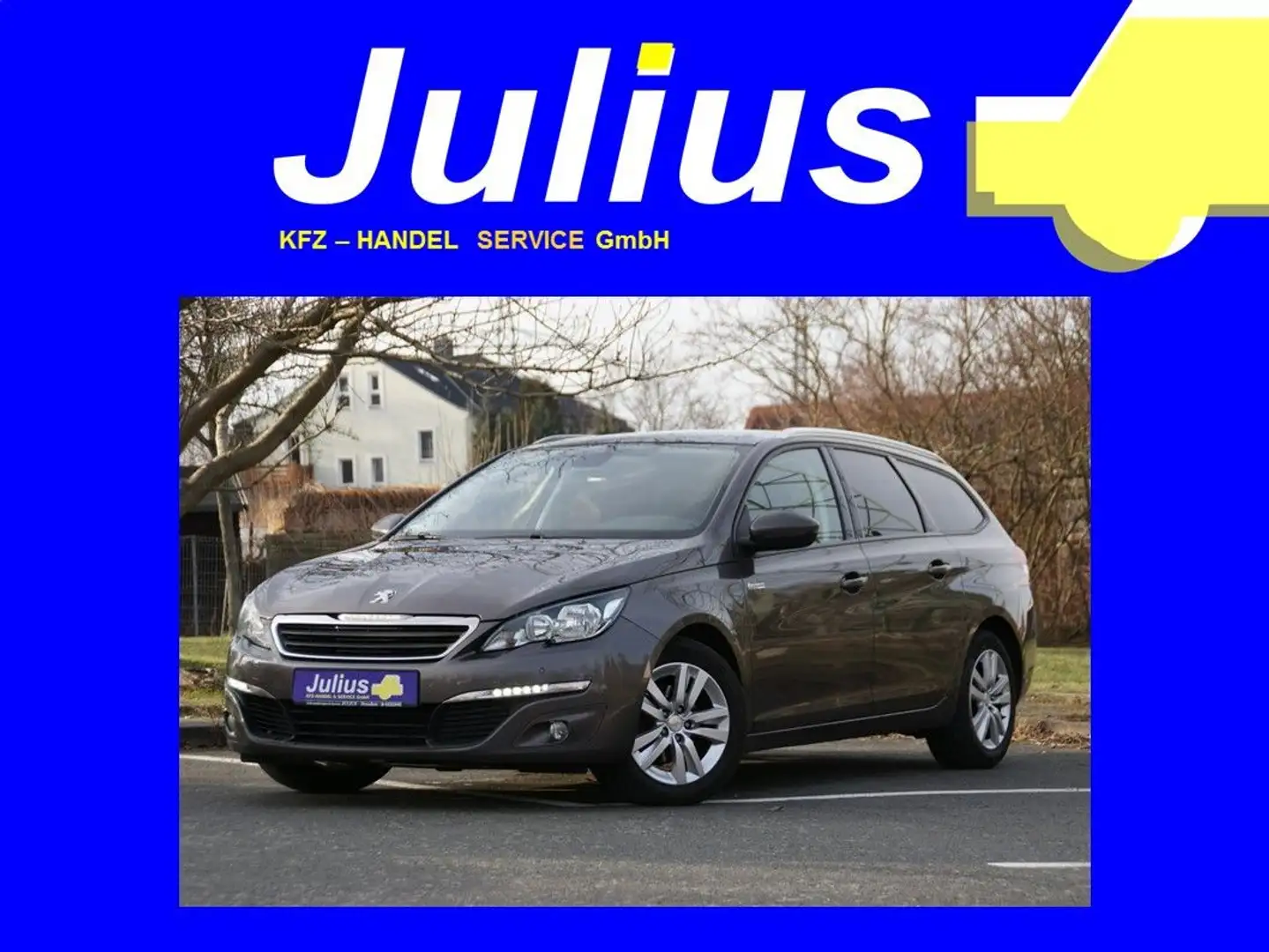 Peugeot 308 SW Business-Line NAVI/SHZ/TEMPOMAT Brun - 1