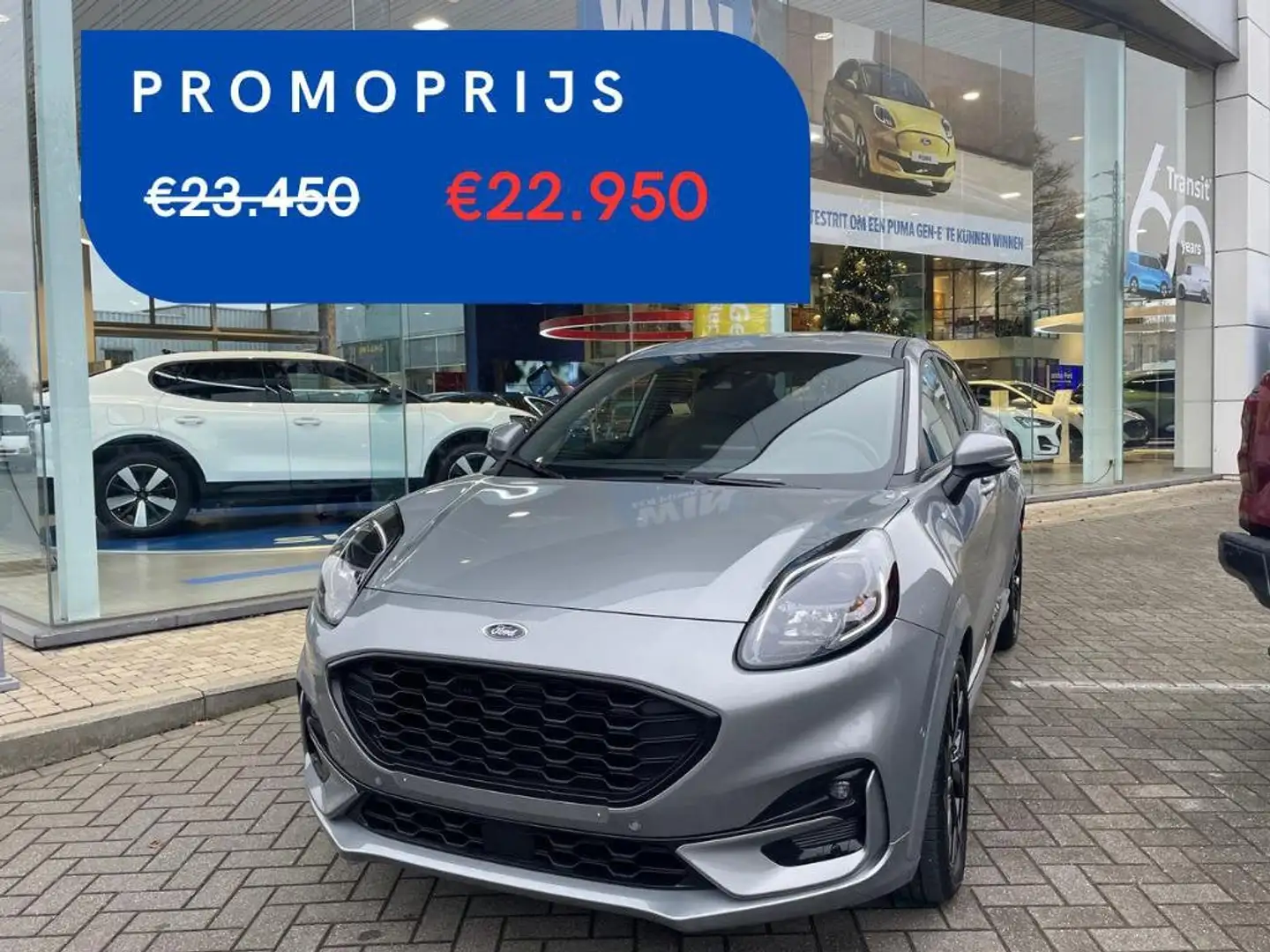 Ford Puma ST-Line X 1.0i EcoBoost mHEV 125ps / 92kW A7 *711 Gris - 1