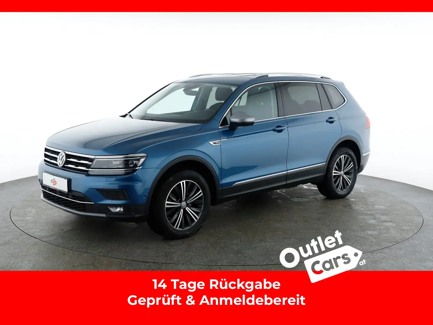 Volkswagen Tiguan Allspace Highline TDI 4MOTION DSG Blau - 1