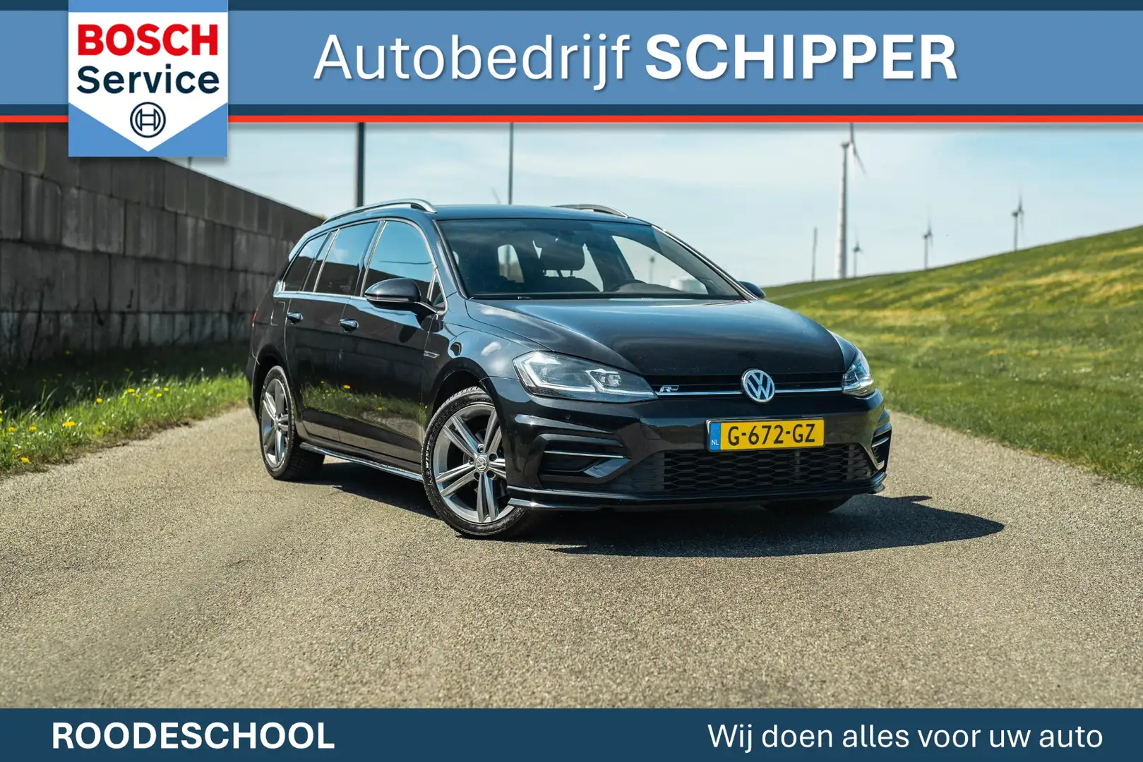 Volkswagen Golf Variant 1.5 TSI Highline Business R Zwart - 1