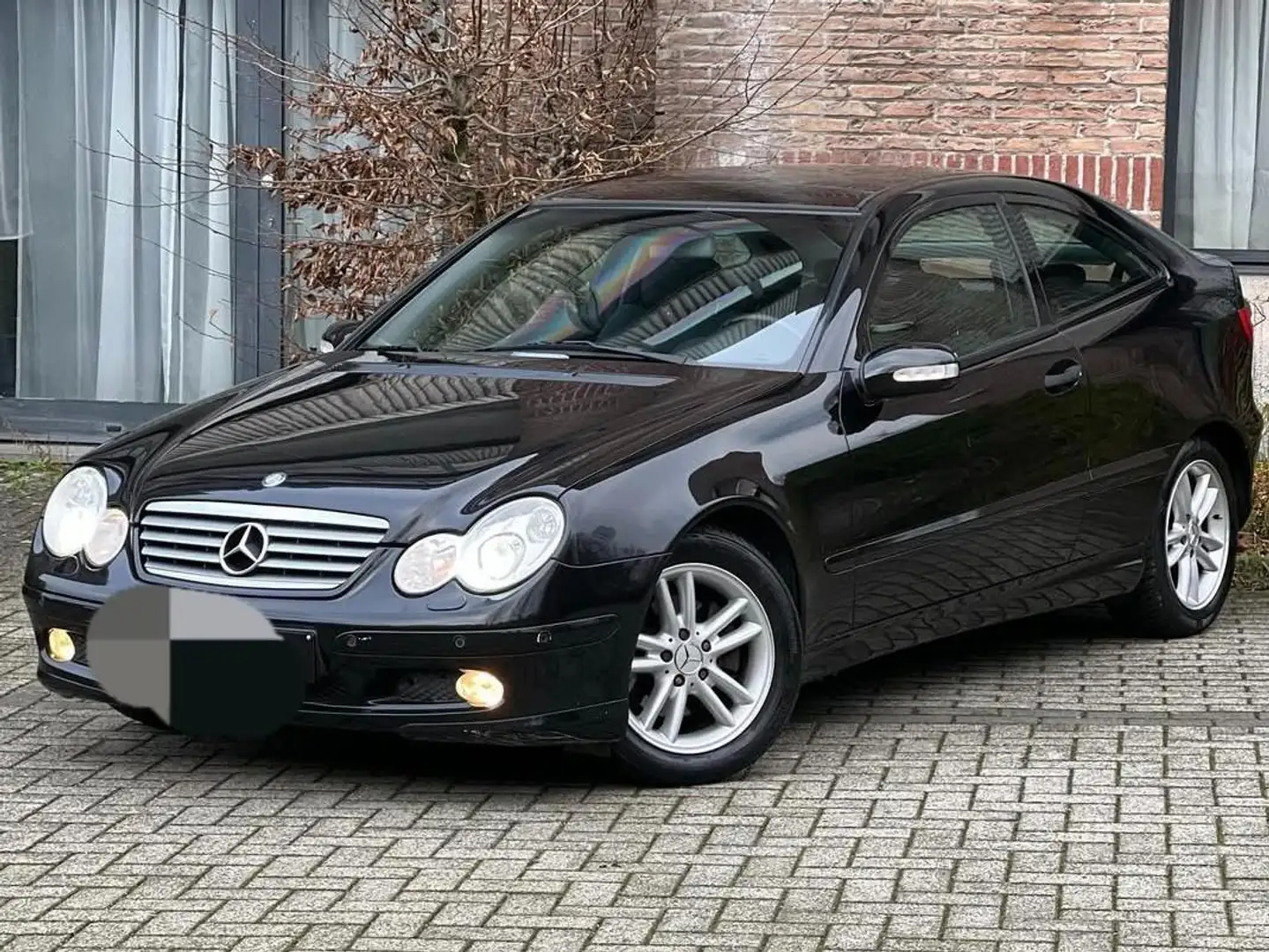 Mercedes-Benz C 180 C 180 Coupe Sport Kompressor Zwart - 1