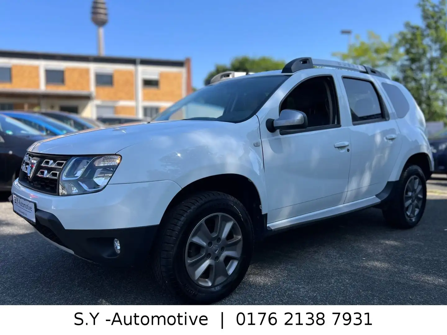 Dacia Duster TCe /1.Hand/Klima/Navi/Leder/SHZ/PDC/AHK Weiß - 1
