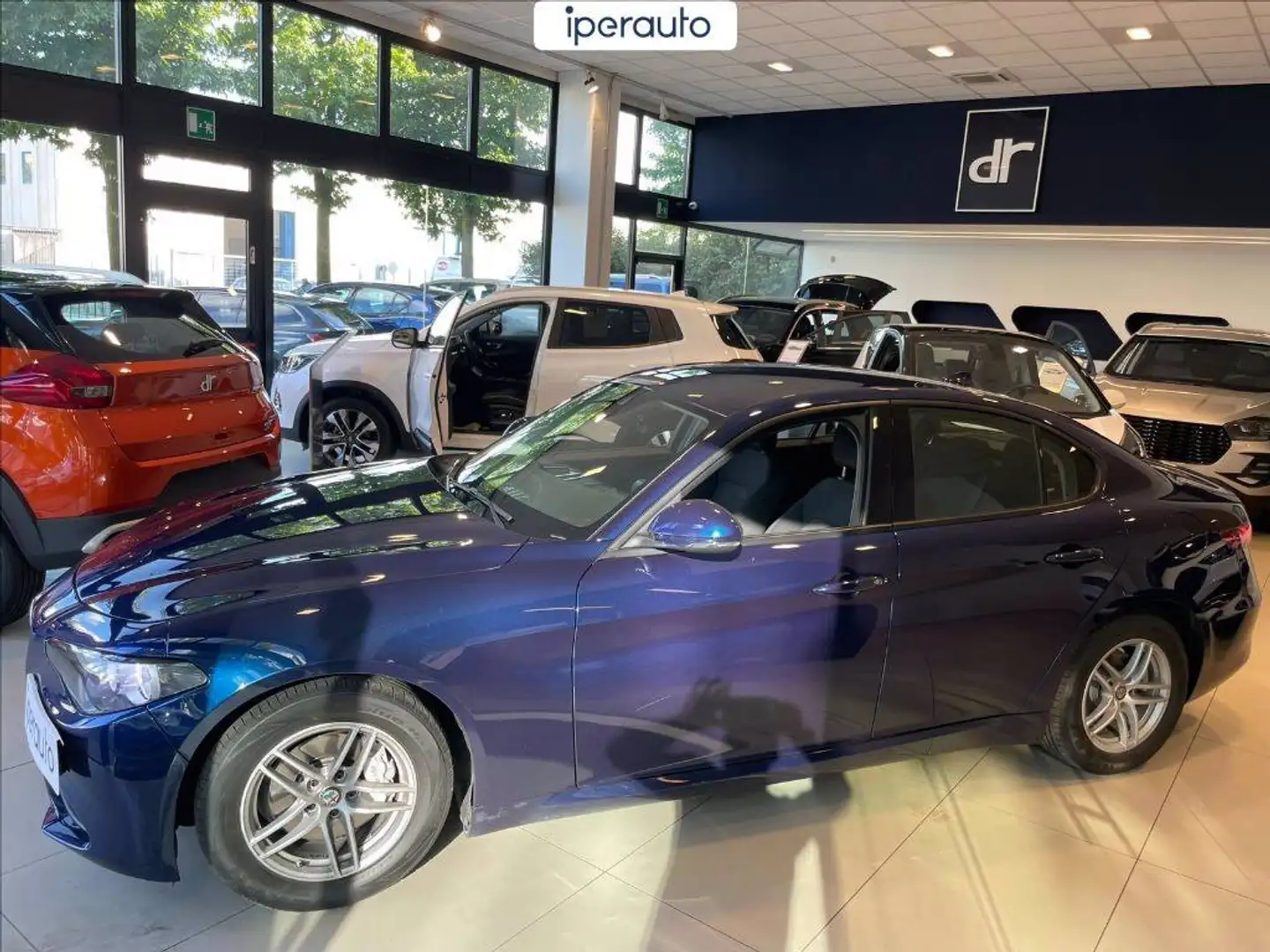 Alfa Romeo Giulia 2.2 t super 150cv auto Blauw - 2