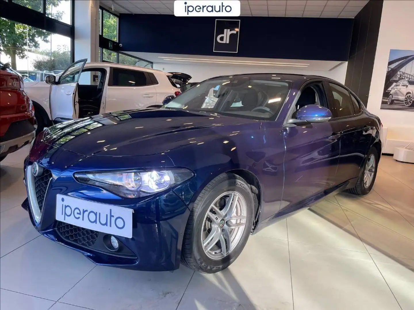 Alfa Romeo Giulia 2.2 t super 150cv auto Blauw - 1