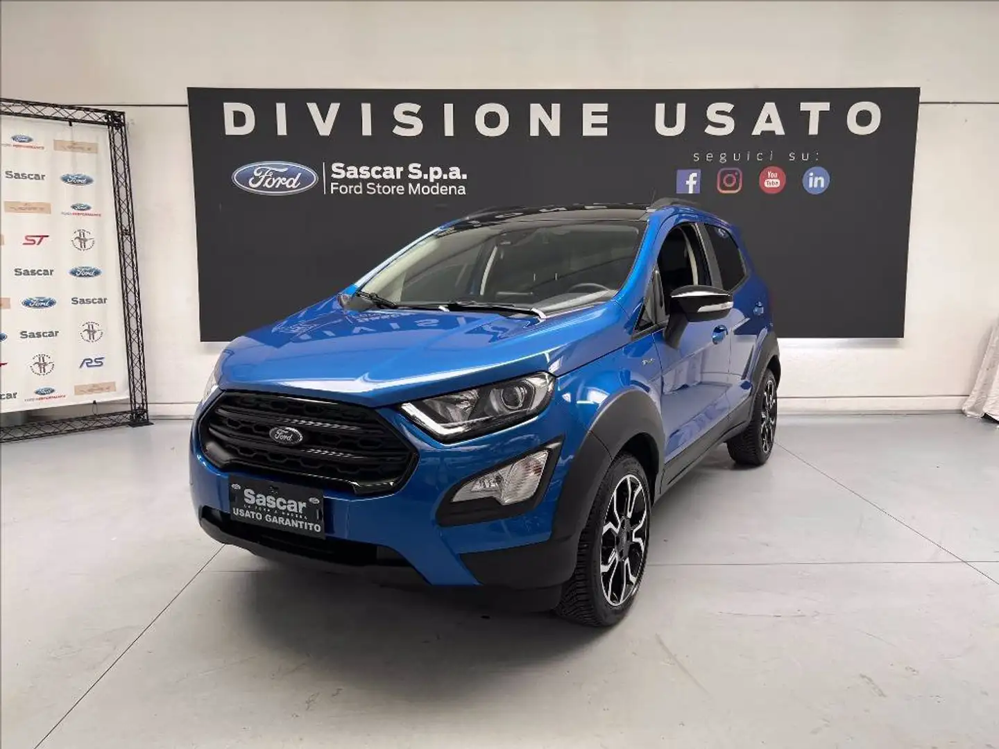 Ford EcoSport 1.0 ecoboost Active s&s 125cv Blu/Azzurro - 1