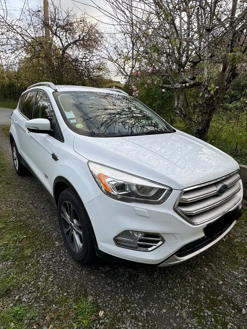 Ford Kuga Kuga 2.0 TDCi 150 S Blanc - 1