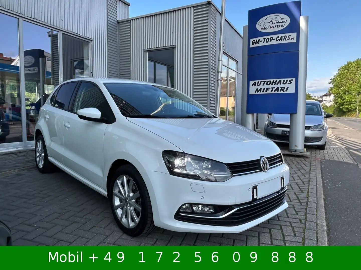 Volkswagen Polo V 1,4 TDI Highline BMT Standh. LED Navi Weiß - 2