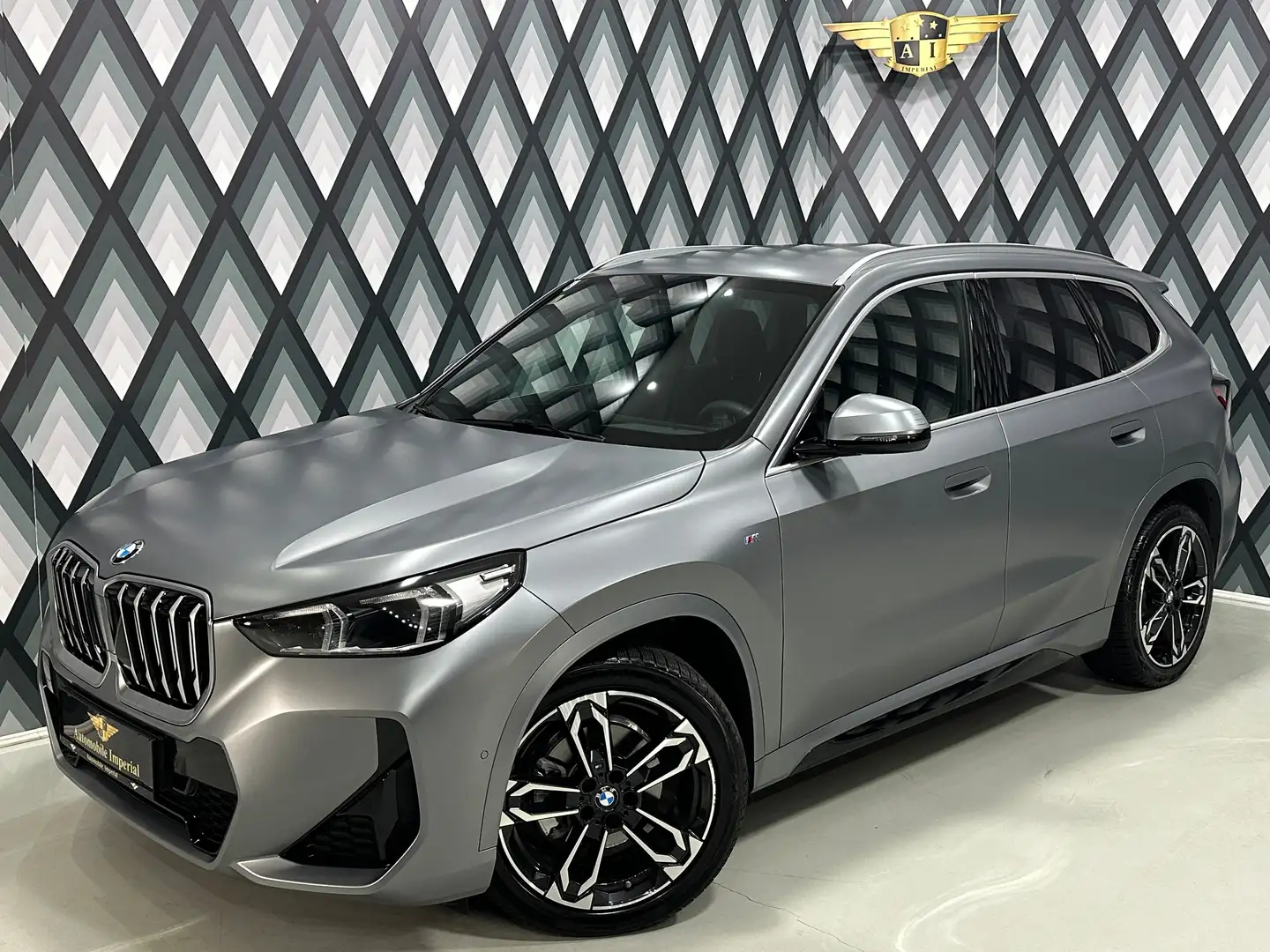 BMW X1 sDrive 18d // M-SPORTPAKET // AHK // BLICKFANG // Grijs - 2