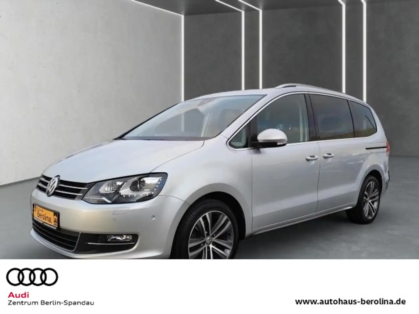 Volkswagen Sharan 2.0 TDI Highline DSG *7-Sitzer*StdHz*ACC* Argent - 1