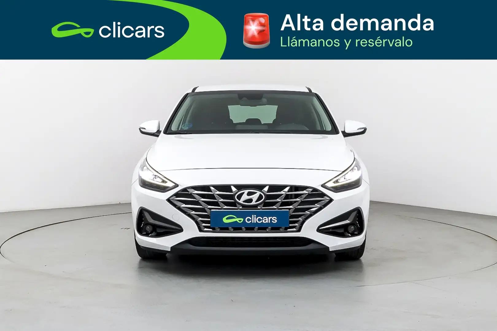 Hyundai i30 1.0 TGDI Tecno 48V 120 Blanco - 2