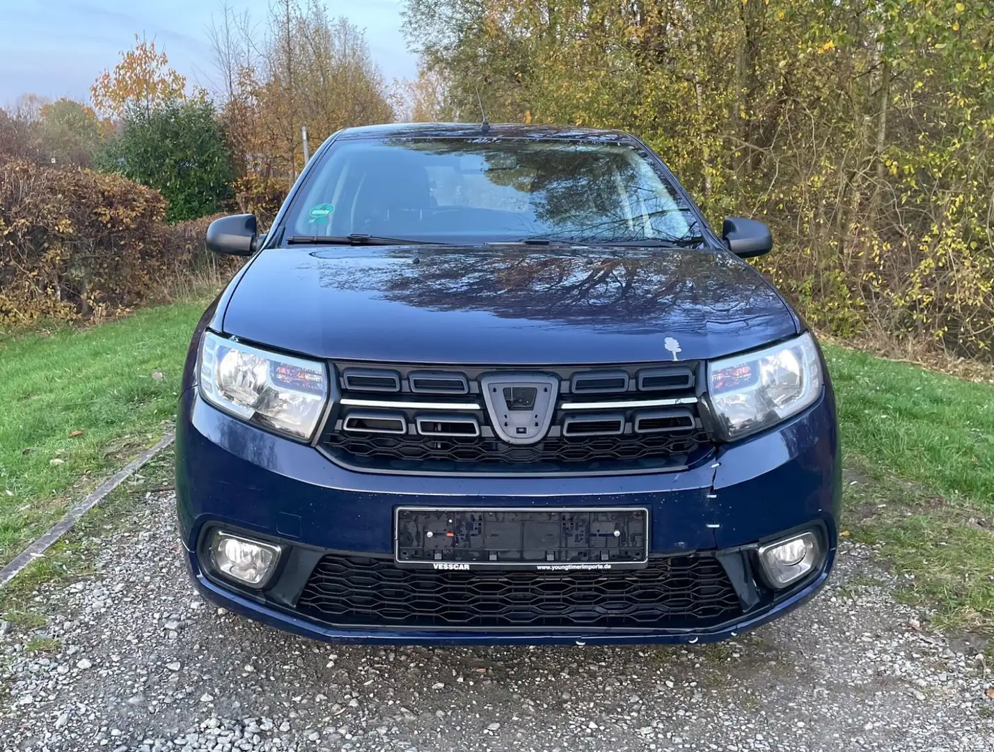 Dacia Sandero 1.0l 5Trg. 102T-Km 2.Hand Servo VB Blau - 2