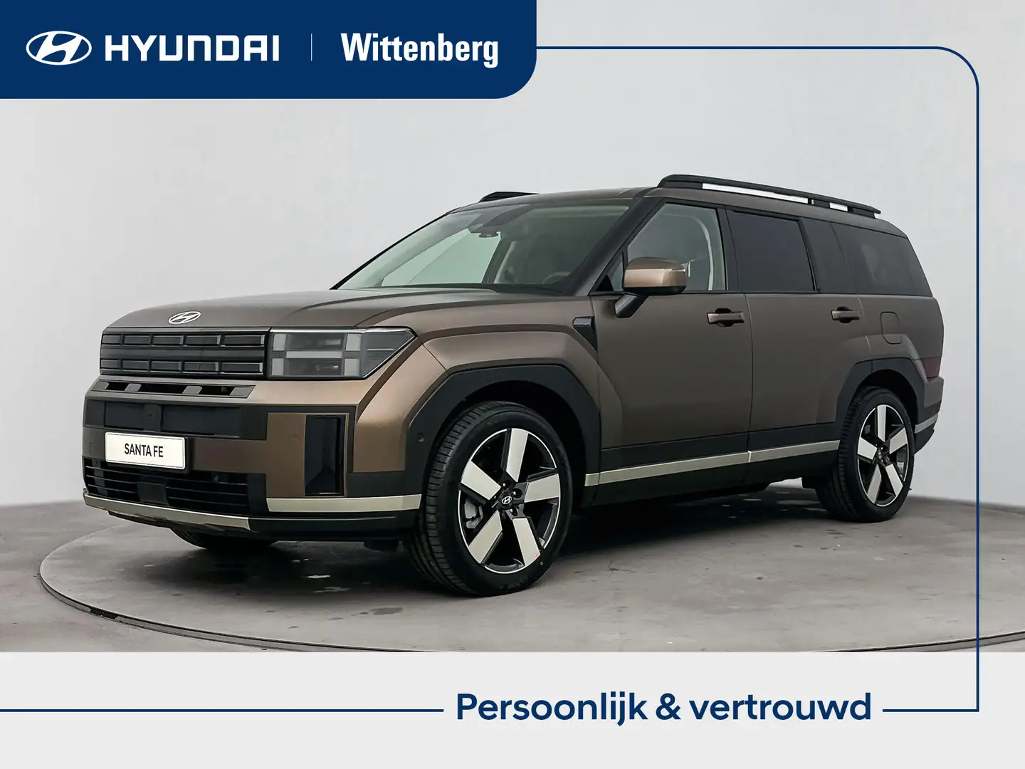 Hyundai SANTA FE 1.6 T-GDI HEV Premium Sky 7p. | Incl. €1000,- Witt Brun - 1