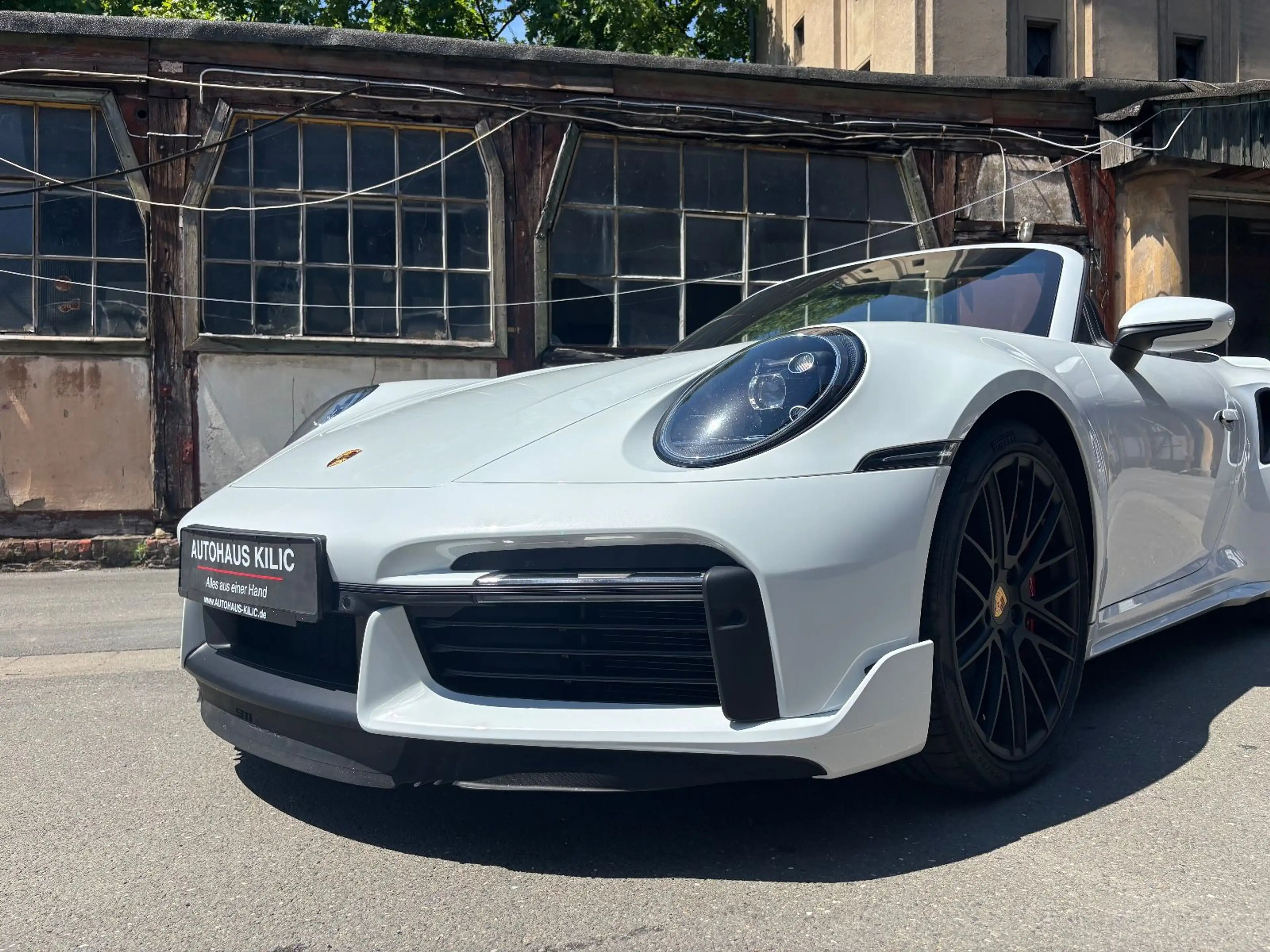 Porsche 911 992 Turbo Cabriolet SportDesign Aero-Kit — photo 18