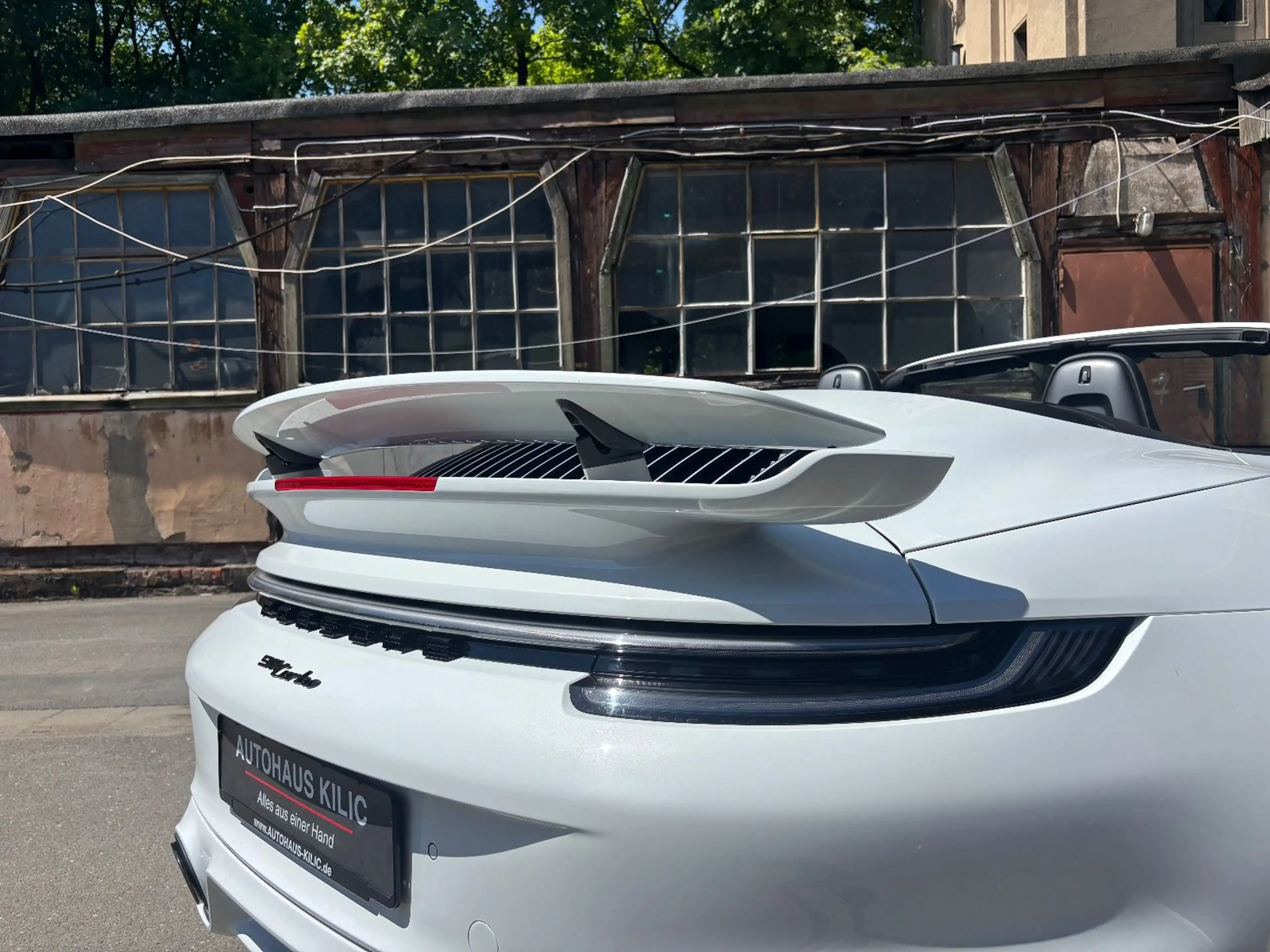 Porsche 911 992 Turbo Cabriolet SportDesign Aero-Kit — photo 20