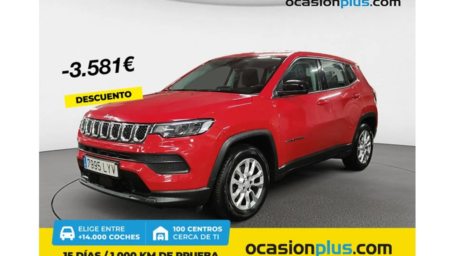 Jeep Compass 1.3 Gse T4 Longitude 4x2 130 Rouge - 1