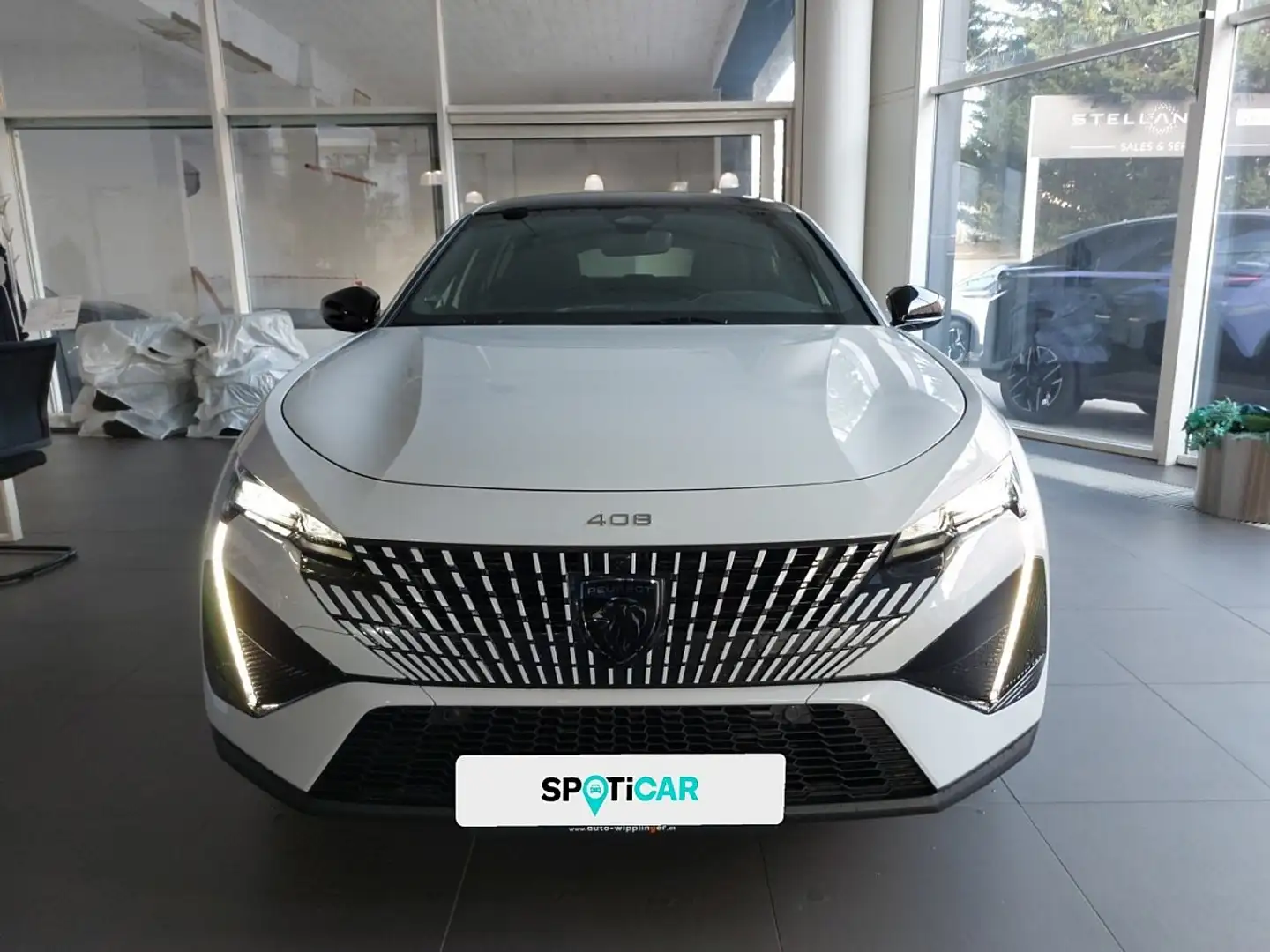 Peugeot 408 Hybrid 145 e-DCS6 GT Weiß - 2