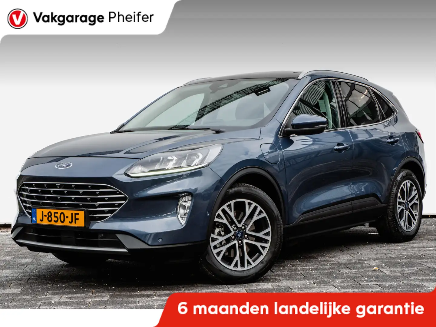 Ford Kuga 2.5 PHEV Titanium Elek. panoramadak/ Camera/ Stuur Bleu - 1