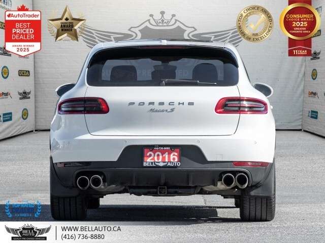 2016 Porsche Macan S | NAVI | PANO | REDLTHR | 20RIMS | REDBRKCLPRS thumb 9