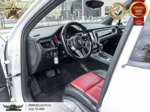 2016 Porsche Macan S | NAVI | PANO | REDLTHR | 20RIMS | REDBRKCLPRS thumb 11
