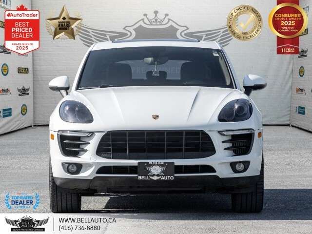 2016 Porsche Macan S | NAVI | PANO | REDLTHR | 20RIMS | REDBRKCLPRS alt 2
