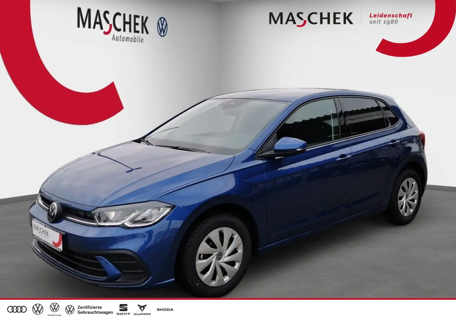 Volkswagen Polo Life Navi LED ACC Ganzjahres Blau - 1