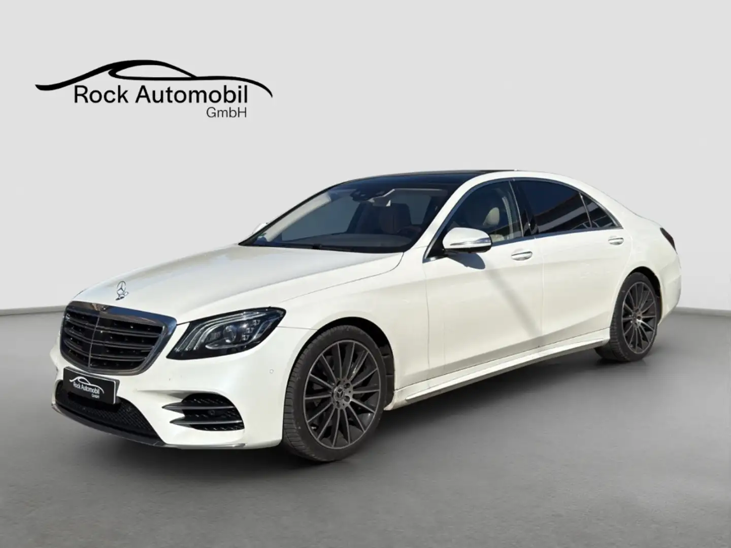 Mercedes-Benz S 560 4M L AMG Line Designo Firstclass TV Kühlbox Weiß - 2