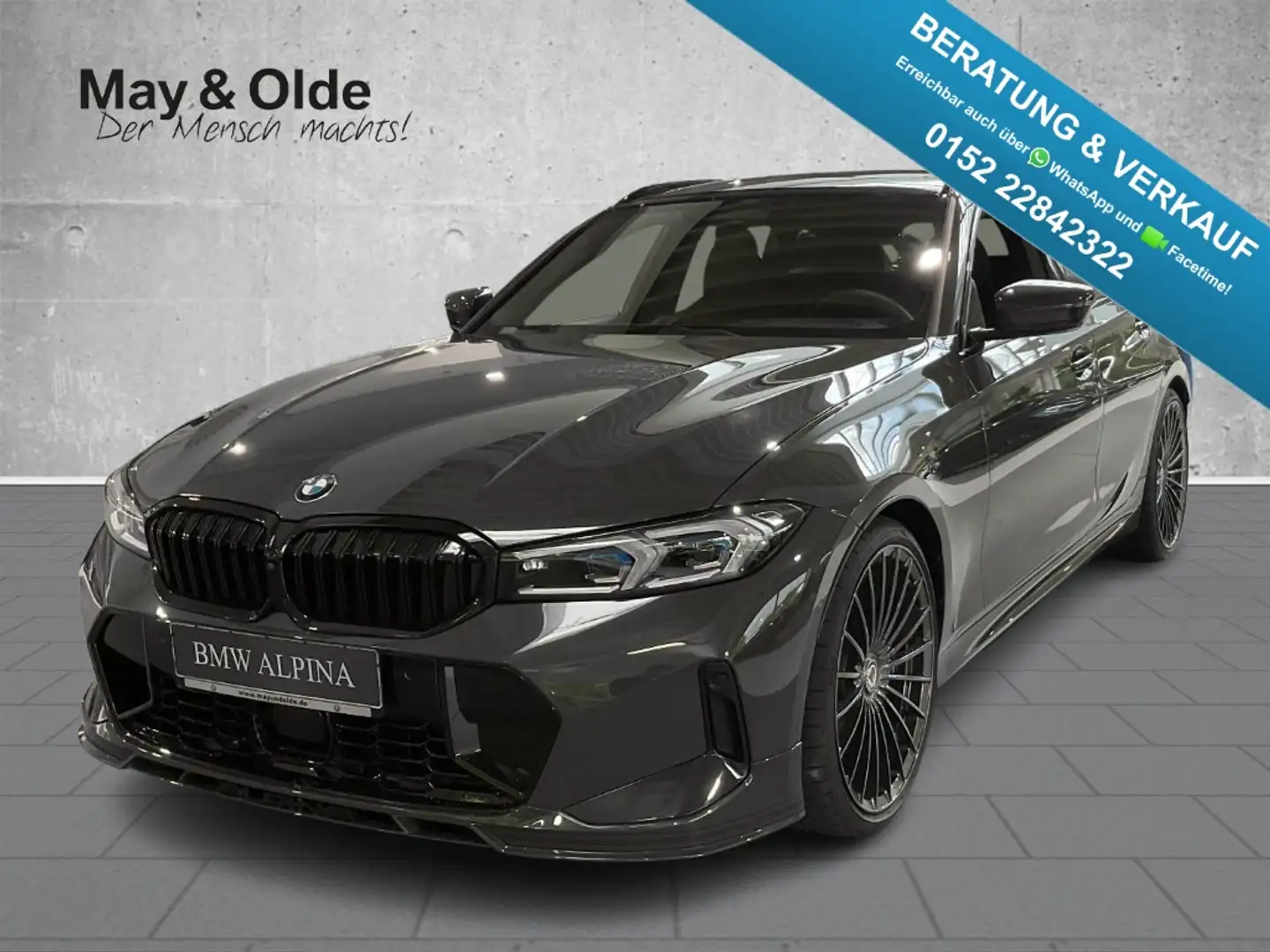 Alpina D3 S Touring HUD Standh. Dr.Ass.Prof Pano Merino Gri - 1