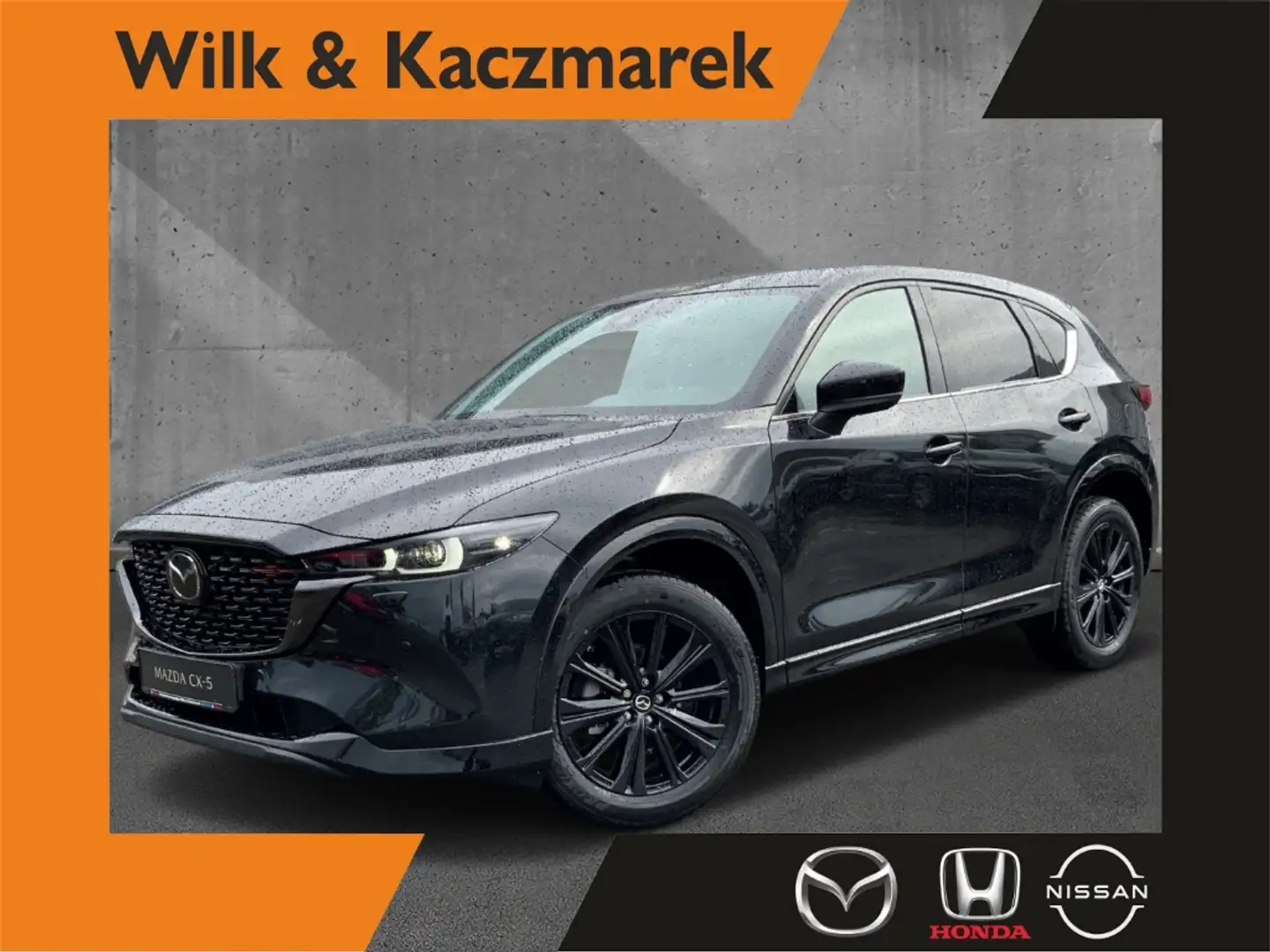 Mazda CX-5 2.5 194 AT AWD Homura Matrix Bose Teilleder Schwarz - 1