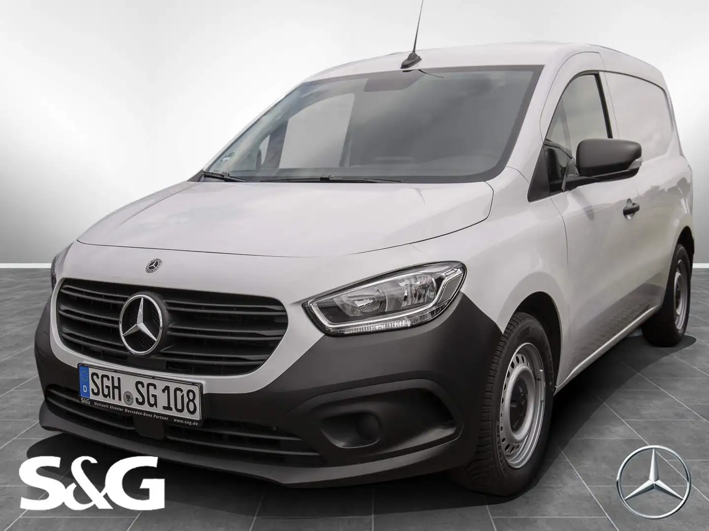 Mercedes-Benz Citan 112 KA/L 4x2 MBUX+RüKam+AHK+Klima+DAB+ Weiß - 1