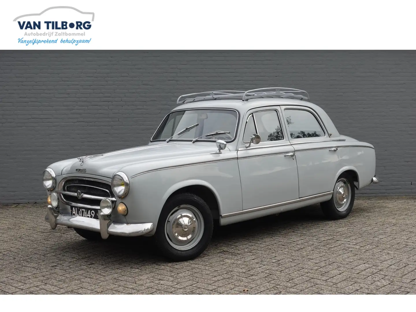 Peugeot 403 Berline | T.u.p.a.c. Imperiaal | trekhaak | ra Gris - 1