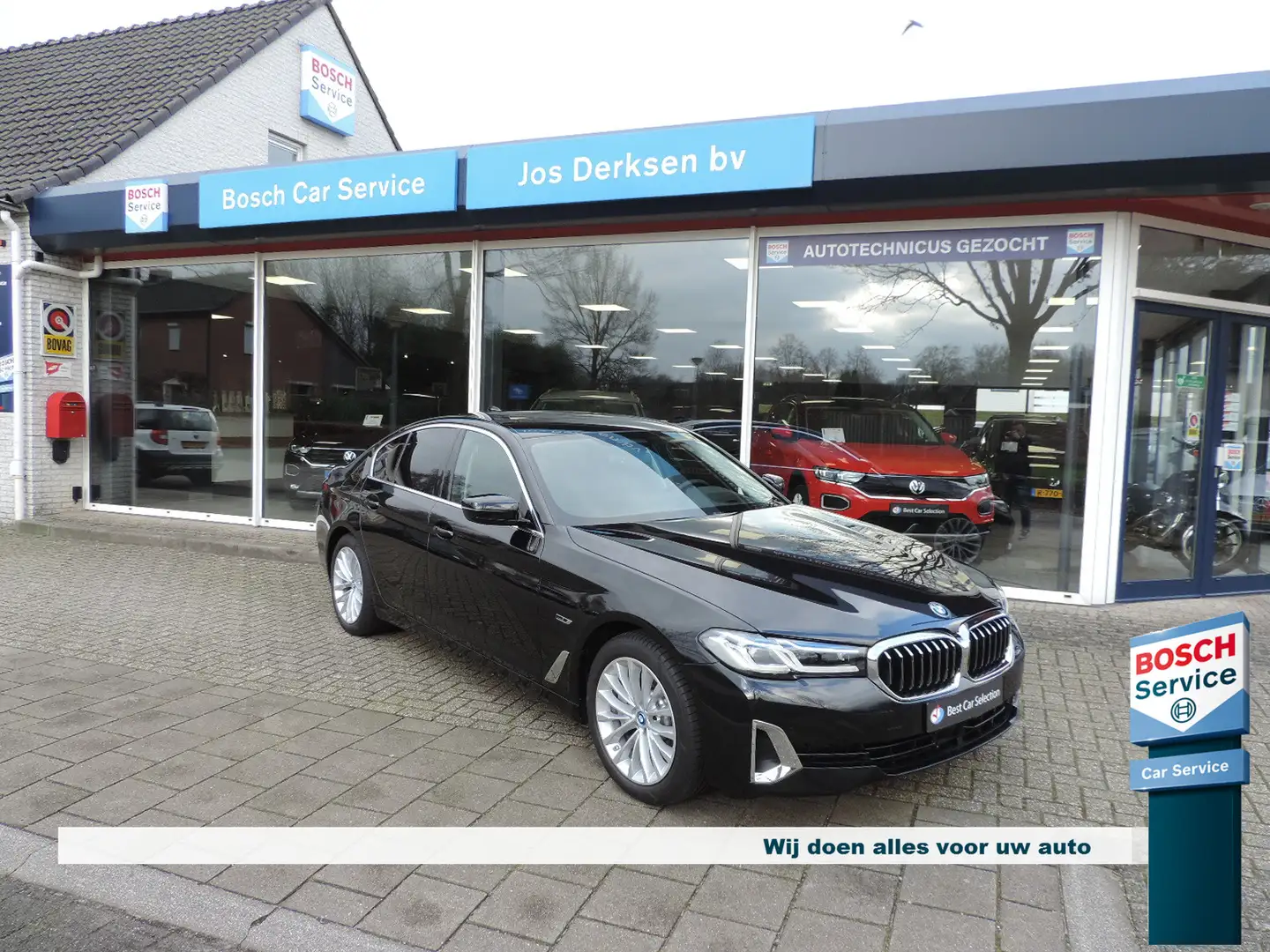 BMW 530 5-serie 530e Business Edition Plus Luxery - Laserl Zwart - 1