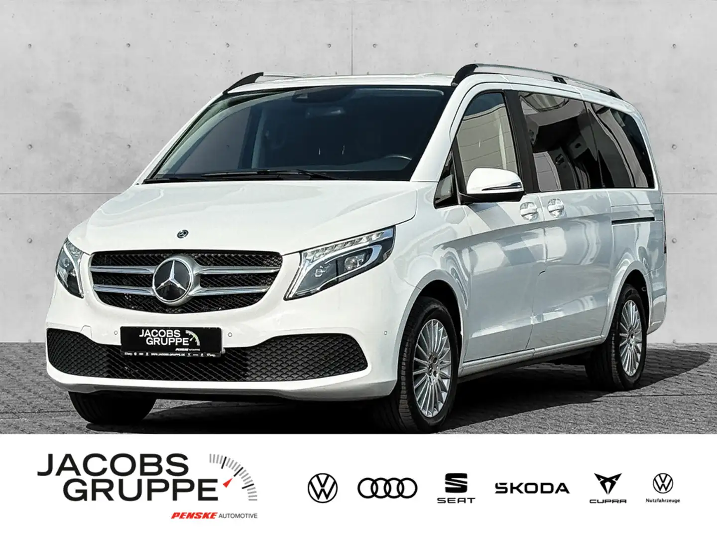 Mercedes-Benz V 220 Navi/GRA/Sitzh/Kamera/connect EDITION lang Blanc - 1