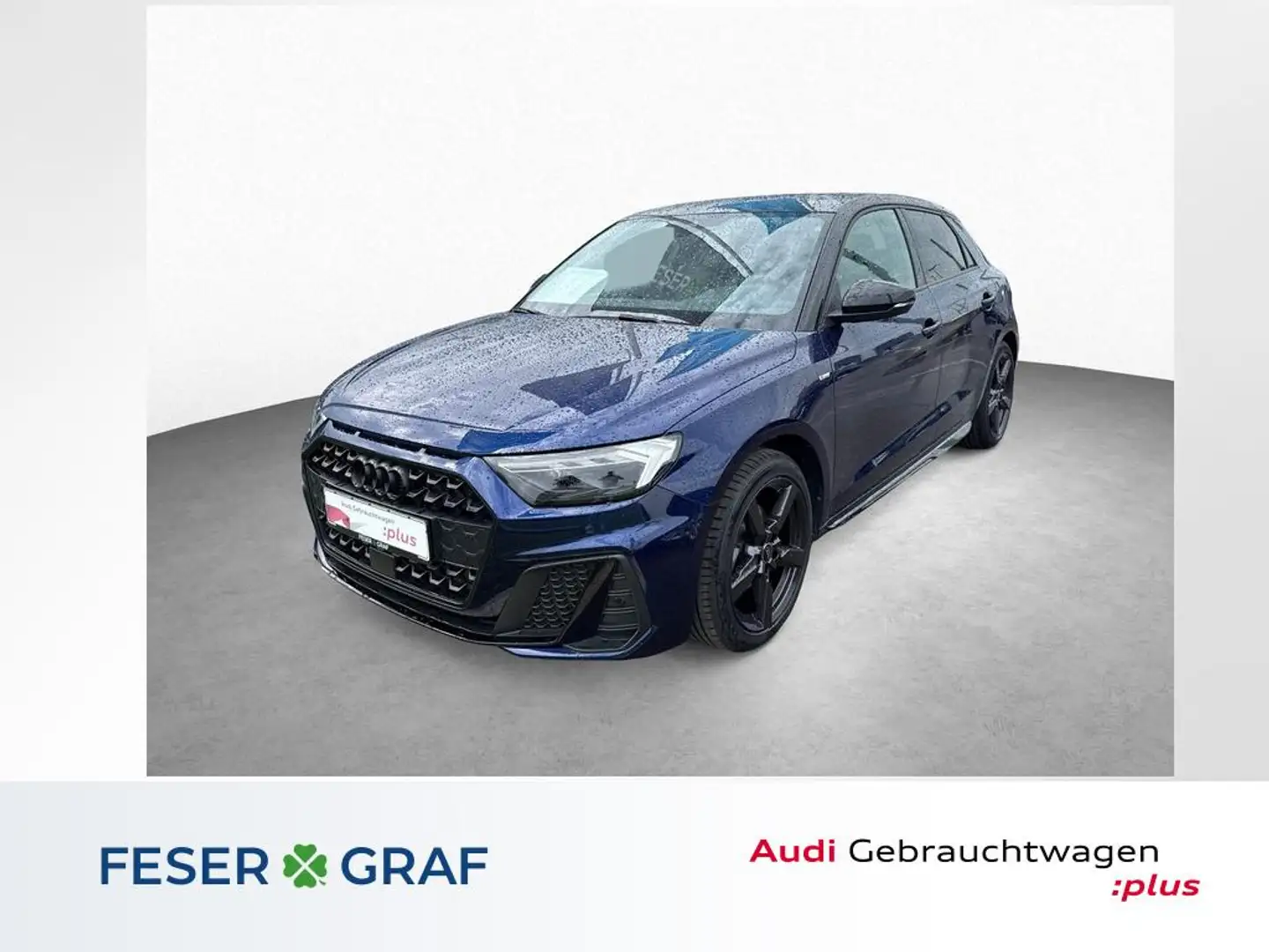 Audi A1 Sportback S line-NAVI-LED-17"-OptikP-Kontrast Bleu - 1