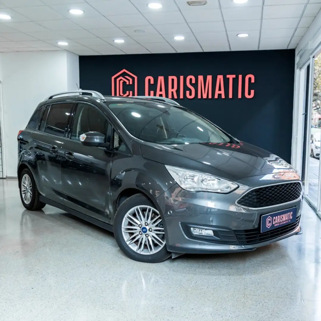 Ford Grand C-Max 1.0 EcoB. Auto-S&S Trend+ 125 Gris - 1
