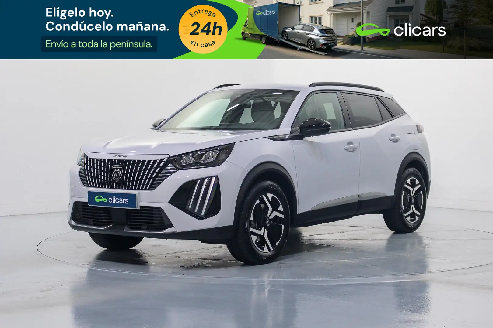 Peugeot 2008 Allure Eléctrico 115kW Blanco - 1