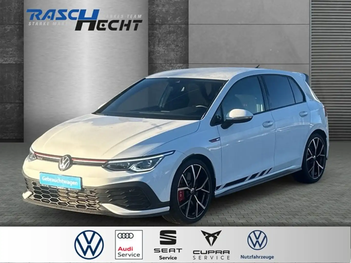 Volkswagen Golf VIII GTI Clubsport 2.0 TSI DSG*LED*NAVI+DCC Weiß - 1