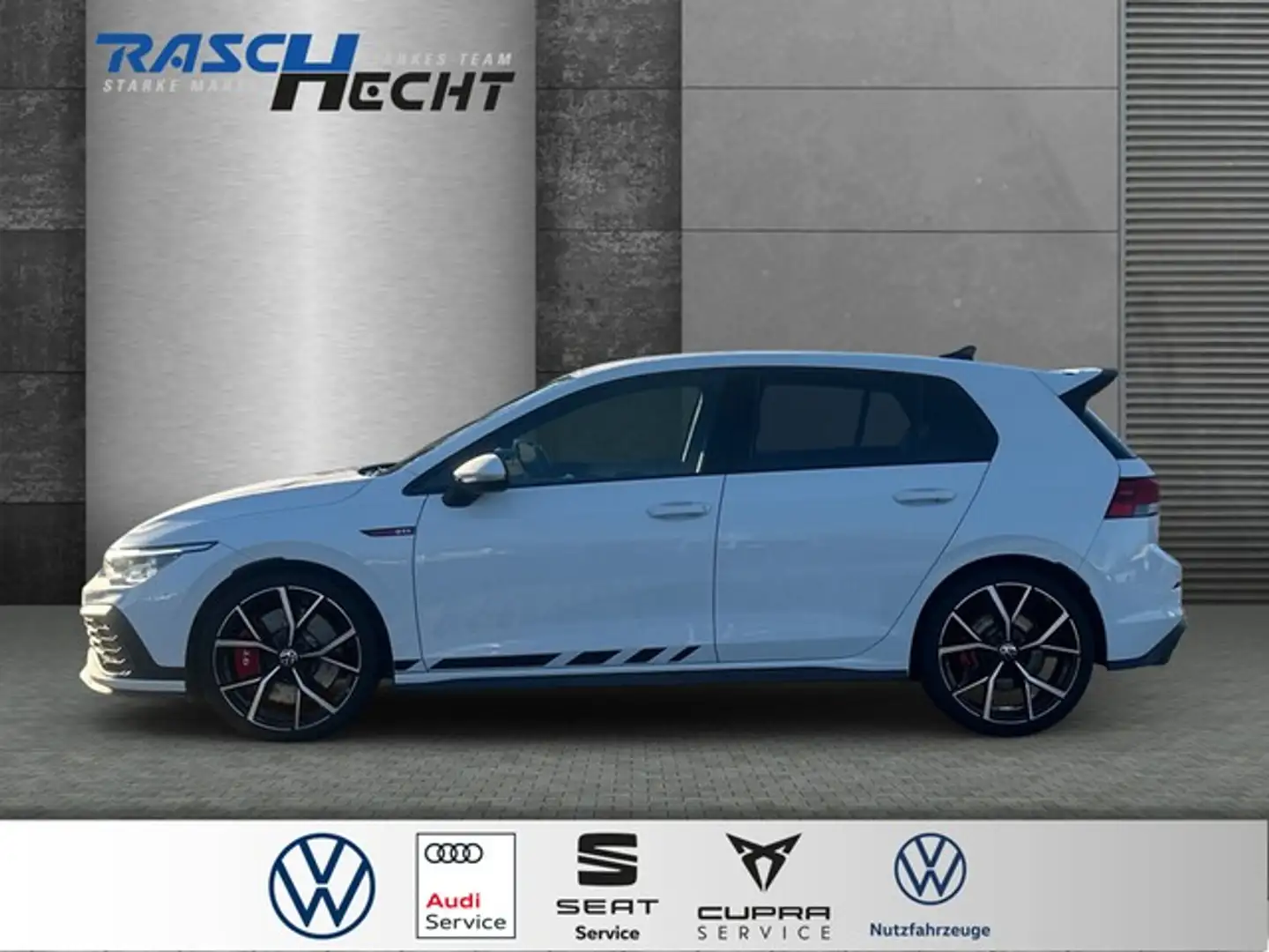 Volkswagen Golf VIII GTI Clubsport 2.0 TSI DSG*LED*NAVI+DCC Weiß - 2