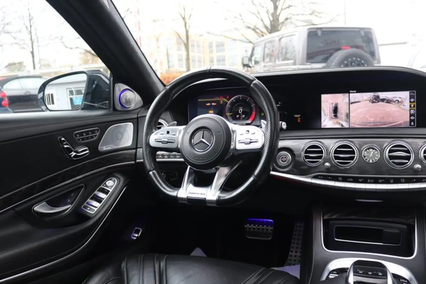 Mercedes-Benz S 63 AMG 4M+ L Burm3D*StandHz*NACHT*PANO*VOLL* Negru - 2